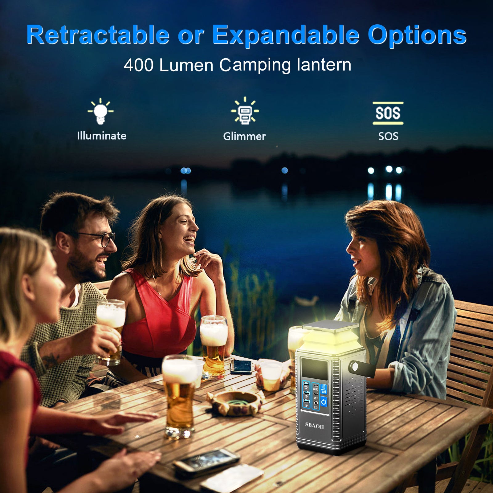 Power Station 296Wh Lithium Battery Mobile Power Supply 80000mAh Portable Rechargeable Battery Outdoor Energy Storage Power Supply