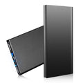 Power Bank Ultra-thin External Battery Pack Phone Charger Dual USB Port